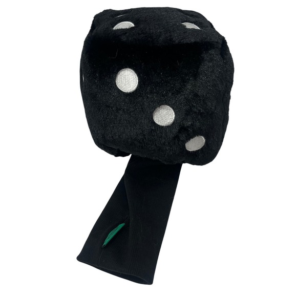 Dice Golf Club Cover Welcome Las Vegas Nevad Black Red White Winning Edge NWT - Picture 3 of 5